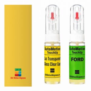 Kit retus vopsea touch-up Ford Mustang FRD00:B7 (Zinc Yellow) ,FRD00:B7, B7, Y1, ADFAWHA, ADFAXWA, FA00:B7, M6999, M7000