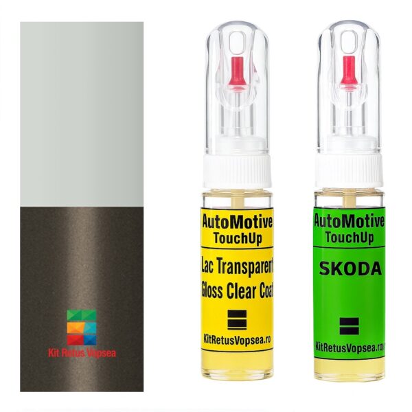 Kit retus vopsea touch-up Skoda Octavia SKO4LOQ (Comb. of M8X/C9A), SKO4LOQ, 4LOQ