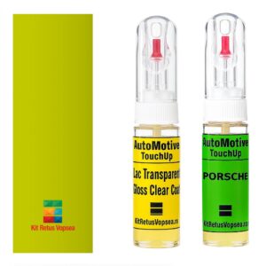 Kit retus vopsea touch-up Porsche Panamera POR2M8 (Acidgreen) ,POR2M8, 2M8, 65254