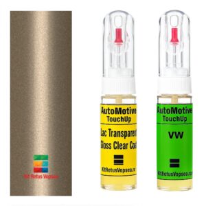 Kit retus vopsea touch-up Volkswagen Phaeton VWLK1W (Gentle Gold), VWLK1W, K1W, LK1W, L-K1W, J9, J9J9