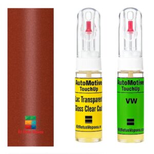 Kit retus vopsea touch-up Volkswagen Polo VWLA2V (Techorange), 20702, VWLA2V, LA2V, 9965, 9968, 9972