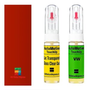 Kit retus vopsea touch-up Volkswagen Polo VWLA3A (Marsrot'80), 31983, 078391, VWLA3A, LA3A, G6