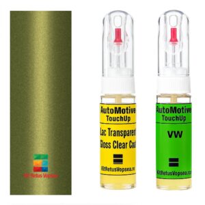 Kit retus vopsea touch-up Volkswagen Polo VWLA6M (Green Tendence), 64903, VWLA6M, LA6M, 4L, 9050