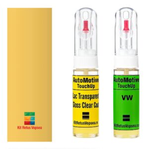 Kit retus vopsea touch-up Volkswagen Polo VWLB1B (Sunflower), VWLB1B, B1B, LB1B, L-B1B, T1T1, T1, 11379, INDVWLB1B
