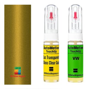 Kit retus vopsea touch-up Volkswagen Polo VWLB1W (Honiggelb), 11538, VWLB1W, B1W, LB1W, L-B1W, G8, G5G5, G8G8