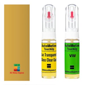 Kit retus vopsea touch-up Volkswagen Polo VWLD1E (Savanna Gelb), VWLD1E, D1E, LD1E, H5, 11471