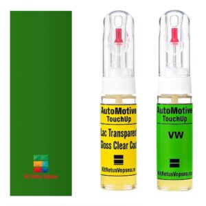 Kit retus vopsea touch-up Volkswagen Polo VWLJ6A (Hollandgruen), VWLJ6A, J6A, LJ6A