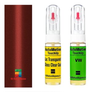 Kit retus vopsea touch-up Volkswagen Polo VWLS3T (Etruscorot), VWLS3T, LS3T, S3T, 4M