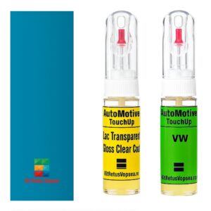 Kit retus vopsea touch-up Volkswagen Porsche 914 VWL50C (Lagunenblau), 53338, 074042, VWL50C, L50C, J1