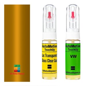 Kit retus vopsea touch-up Volkswagen Porsche 914 VWL97G (Gold), 42112, 091274, VWL97G, L97G, EVO42112