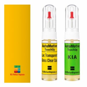 Kit retus vopsea touch-up Kia Pride KIA1001 (Bright Yellow), KIA1001, Y2