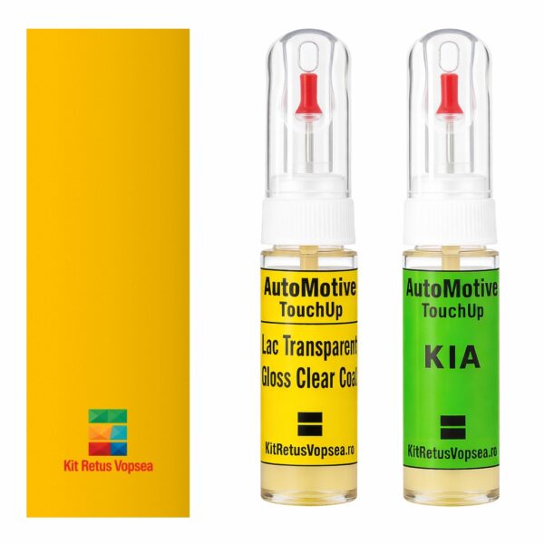 Kit retus vopsea touch-up Kia Pride KIA1001 (Bright Yellow), KIA1001, Y2
