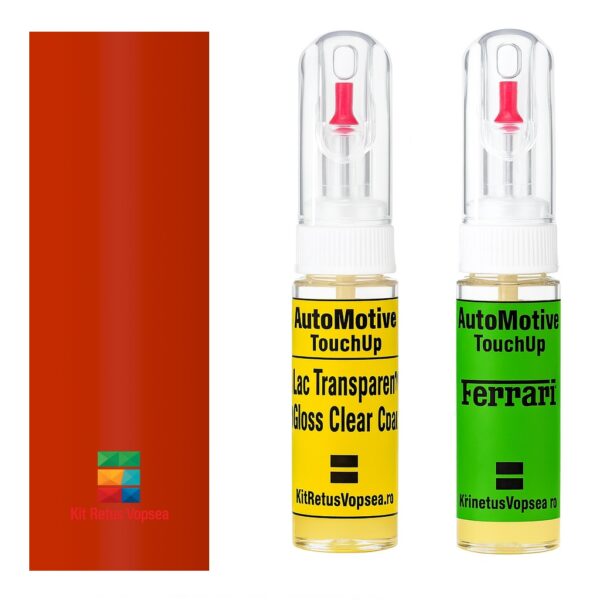 Kit retus vopsea touch-up Ferrari Purosangue FER301 (Rosso Dino), 084676, FER301, 301, 912541, 945289
