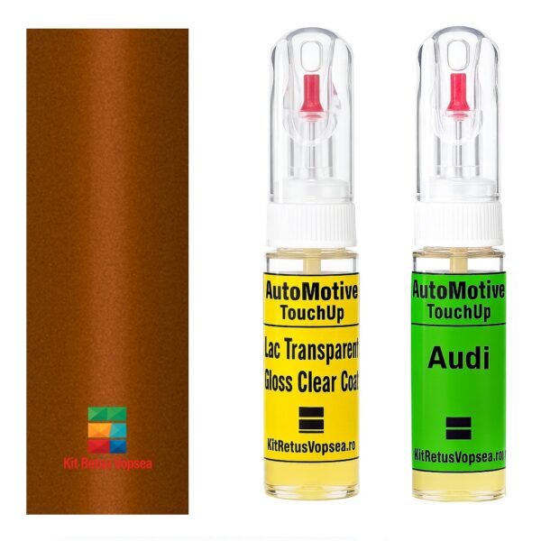 Kit retus vopsea touch-up Audi Q3 AULX2U (Samoaorange), AULX2U, J0, J0J0, LX2U, L-X2U, X2U, INDAULX2U, 932098