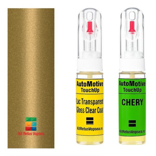 Kit retus vopsea touch-up Chery QQ SCR9101 (Huangjue gold), SCR9101, EK