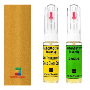 Kit retus vopsea touch-up Lexus RCF LEX5C1 (Flare Yellow), LEX5C1, 5C1