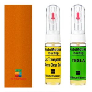 Kit retus vopsea touch-up Tesla Roadster TES25 (Very Orange) ,TES25, C25