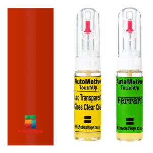 Kit retus vopsea touch-up Ferrari Roma FER301 (Rosso Dino), 084676, FER301, 301, 912541, 945289