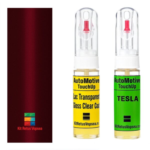 Kit retus vopsea touch-up Tesla S TES100 (Signature Red) ,TES100, R100