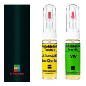 Kit retus vopsea touch-up Volkswagen Santana VW91077 (Verde Bali), VW91077, 153, 5B, VWSA9177, 3117