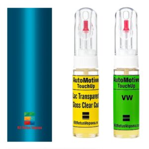 Kit retus vopsea touch-up Volkswagen Scirocco VWLB5V (Kometenblau), 54196, 098933, VWLB5V, LB5V, 9036, R2