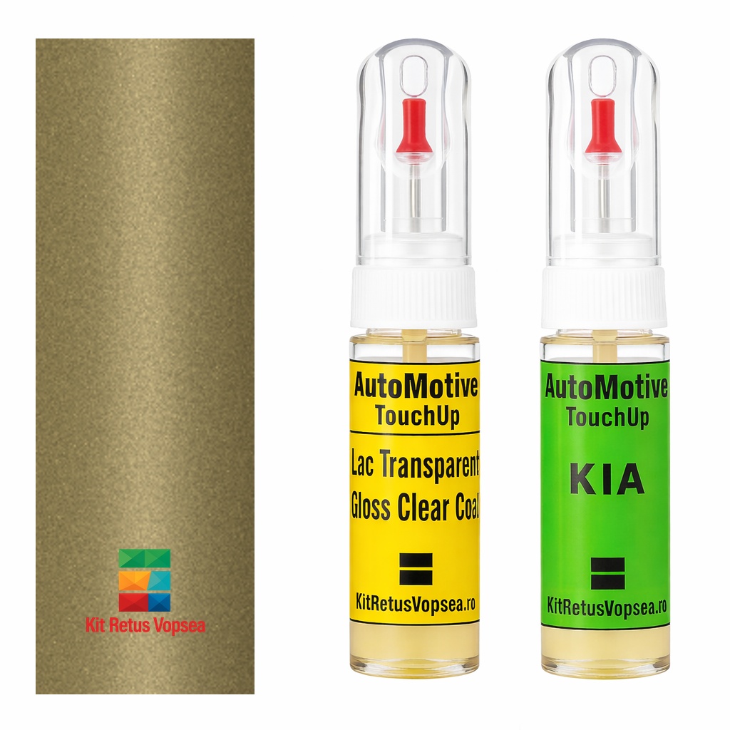 Kit retus vopsea touch-up Kia Sephia KIA9104 (Soft Gold), KIA9104, 3Y