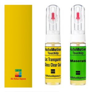 Kit retus vopsea touch-up Maserati Shamal MAS106 (Giallo Sprint) ,MAS106, 106