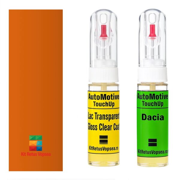 Kit retus vopsea touch-up Dacia Spring DAC2000 (Orange) ,DAC2000, 825001, BU0918