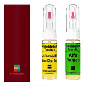 Kit retus vopsea touch-up Alfa Romeo Stelvio AR414:15 (Rosso Alfa), AR414:15, 414, 414/C, 5CA, PRR, VR-414/C, 74F, 944100