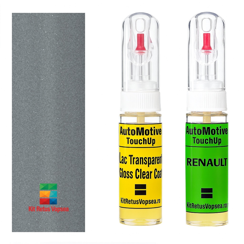 Kit retus vopsea touch-up Renault Symbioz RKQJ (Rafale Grey) ,RKQJ, KQJ
