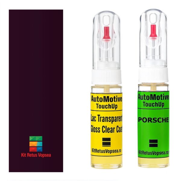 Kit retus vopsea touch-up Porsche Taycan POR4AI (Aubergine) ,POR4AI, 4AI