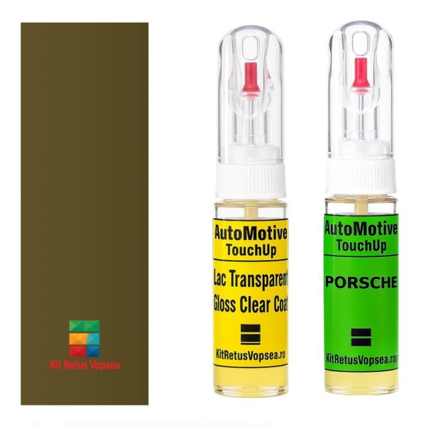 Kit retus vopsea touch-up Porsche Taycan PORM6D (Olive Neo) ,PORM6D, M6D, LM6D, L-M6D