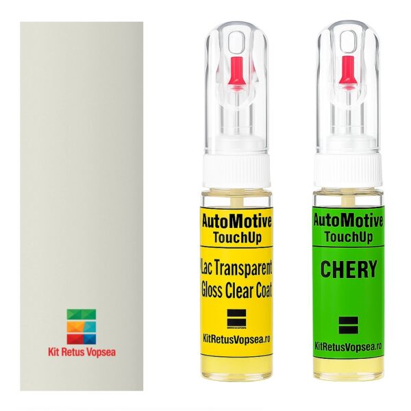 Kit retus vopsea touch-up Chery Tiggo2 SCR4000 (White), SCR4000, 1007, CHSCR0002, BK