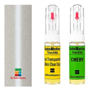 Kit retus vopsea touch-up Chery Tiggo 3X SCR9407 (Branco Perolizado), SCR9407, WAP, WP