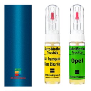Kit retus vopsea touch-up Opel Tigra OP291 (Ardenblau), 55249, 790608, OP291, 12U, 291, 12, 82T, GBM, 12L, 645F, WA645F