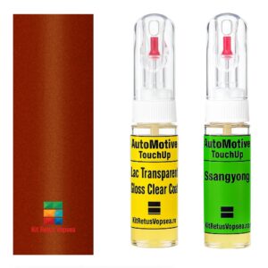 Kit retus vopsea touch-up SsangYong Tivoli SSY9200 (Orange Pop) ,SSY9200, RAT