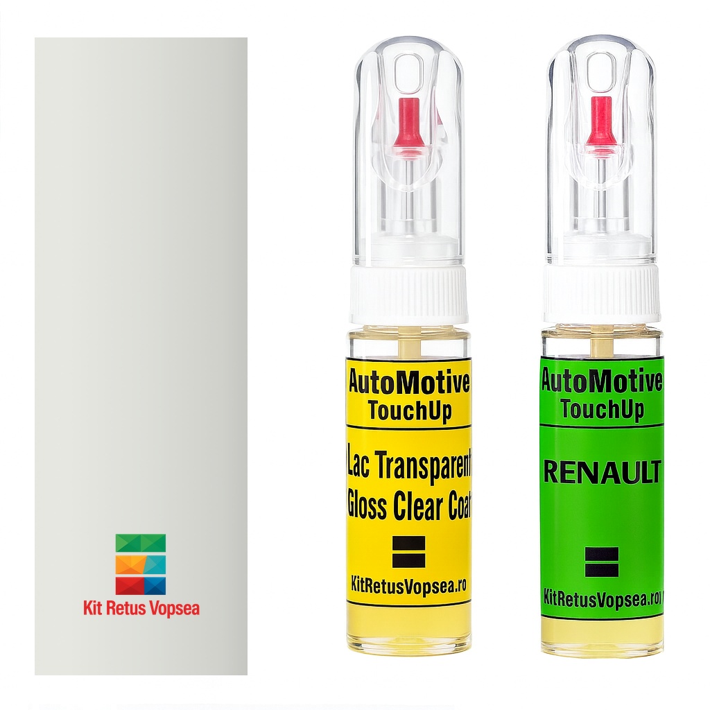 Kit retus vopsea touch-up Renault Triber R40015 (Blanco Alaska) ,R40015, D34, QM1, INDR40015