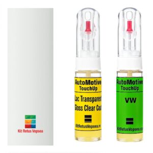 Kit retus vopsea touch-up Volkswagen Truck VW40006 (Branco Albino), VW40006, 2810, B1, E9A, LE9A