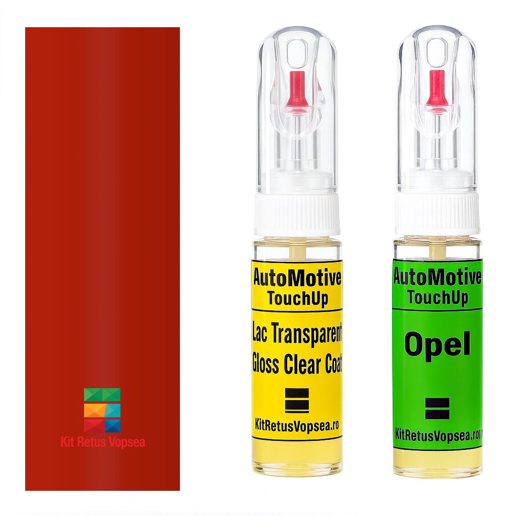 Kit retus vopsea touch-up Opel Vivaro OPGRR (Feuerrot RAL3000), OPGRR, GRR, EJH, E0JH