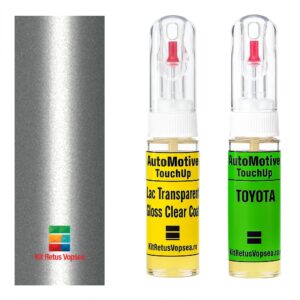 Kit retus vopsea touch-up Toyota Wish TOY1D0 (Silver), TOY1D0, 1D0, 6100, TTOY0032, TOY90175