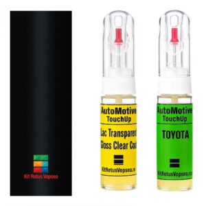 Kit retus vopsea touch-up Toyota Yaris TOY215 (Black), TOY215, 215, INDTOY215, 550784