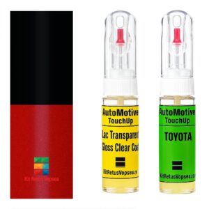 Kit retus vopsea touch-up Toyota Yaris TOY2SR (Comb. of 202/3U7), TOY2SR, 2SR
