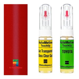 Kit retus vopsea touch-up Toyota Yaris TOY3U7 (Vivid Coral), TOY3U7, 3U7