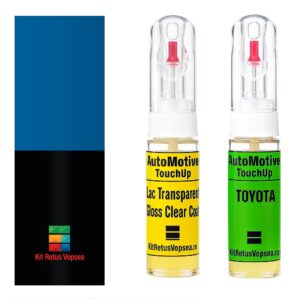 Kit retus vopsea touch-up Toyota Yaris TOYM19 (Comb. of 8T6/202), TOYM19, M19