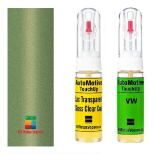 Kit retus vopsea touch-up Volkswagen Multivan VWLH6Y (Spicegreen), 64910, VWLH6Y, LH6Y, 9095, 9096, 9L