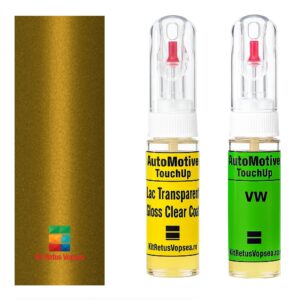 Kit retus vopsea touch-up Volkswagen Multivan VWLR1X (Curcuma Yellow), VWLR1X, LR1X, L-R1X, R1X, 6T, 11542, 6T6T, 6TPA, INDVWLR1X