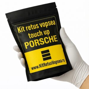 Kit retus vopsea touch-up Porsche 911 POR708 (Schwarz)