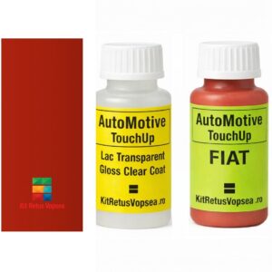 Kit corector vopsea cu pensula Fiat 126 FI171 (Rosso Rally), 31457, 000171, 072053, FI171, 171, 72024