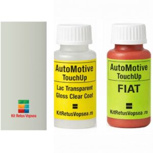 Kit corector vopsea cu pensula Fiat 126 FI233 (Bianco), 90222, 051207, FI233, 166, 233, 8740