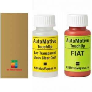 Kit corector vopsea cu pensula Fiat 126 FI246 (Giallo Tufo), 18479, 000246, 073036, FI246, 246